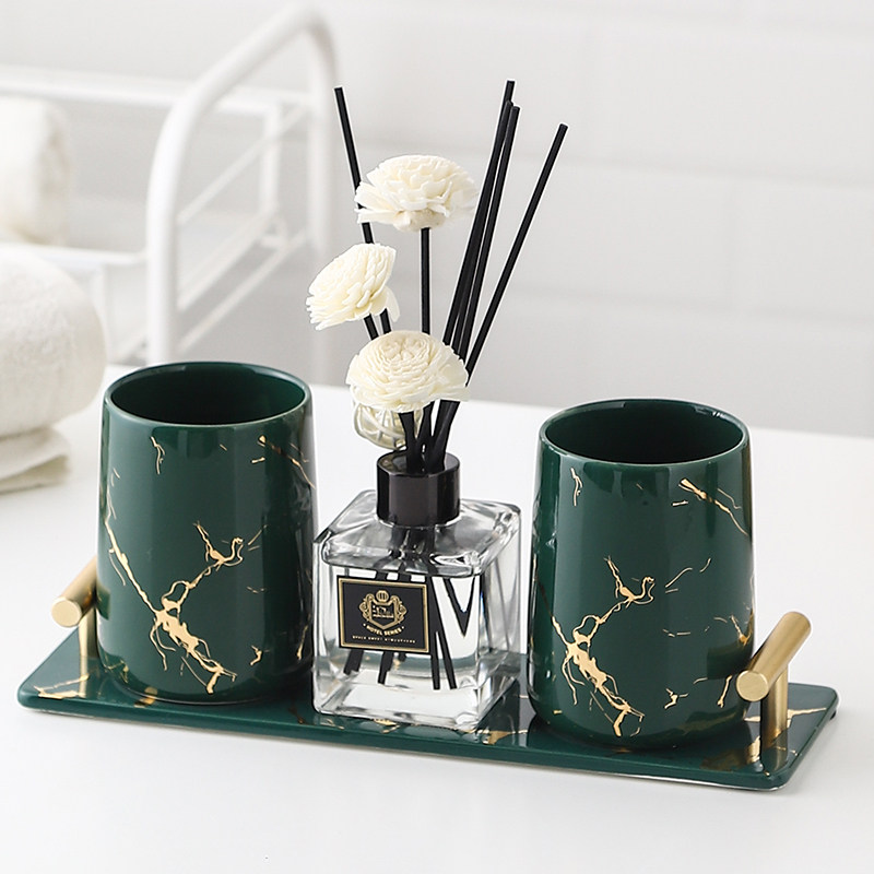 快速发货轻奢洗漱口杯刷牙杯ins乳液瓶分装瓶家用牙X缸洗漱套装陶,家庭/个人清洁工具,洗漱杯,淘宝优惠券,粉丝福利购,淘宝优惠卷