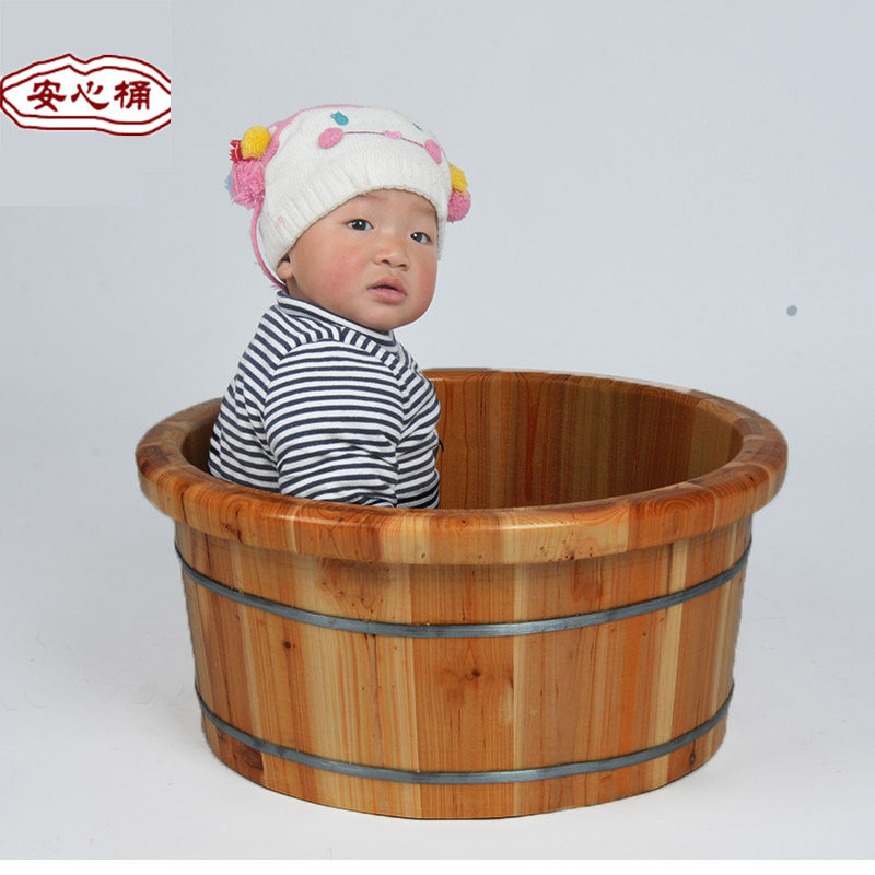 香杉木宝宝儿童洗澡盆木盆泡澡盆 大人熏洗坐浴木S盆 高25加厚包,家庭/个人清洁工具,沐浴桶/沐浴盆,淘宝优惠券,粉丝福利购,淘宝优惠卷