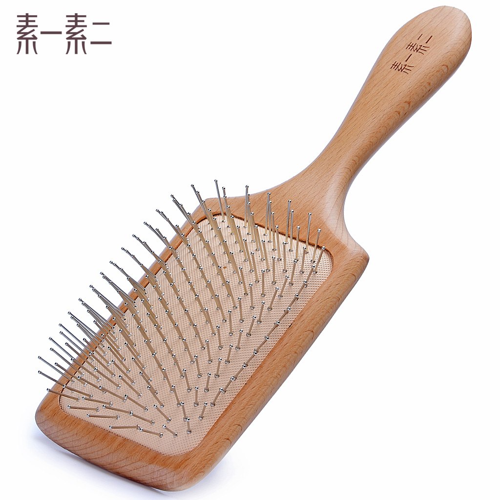 钢针齿防b静电气垫梳头皮按摩梳头部梳子美发梳气囊梳女防大板木