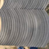 瓦片装 饰立瓦 饰立瓦半圆筒瓦铺地立瓦仿古青瓦墙面砖瓦青瓦拼窗装