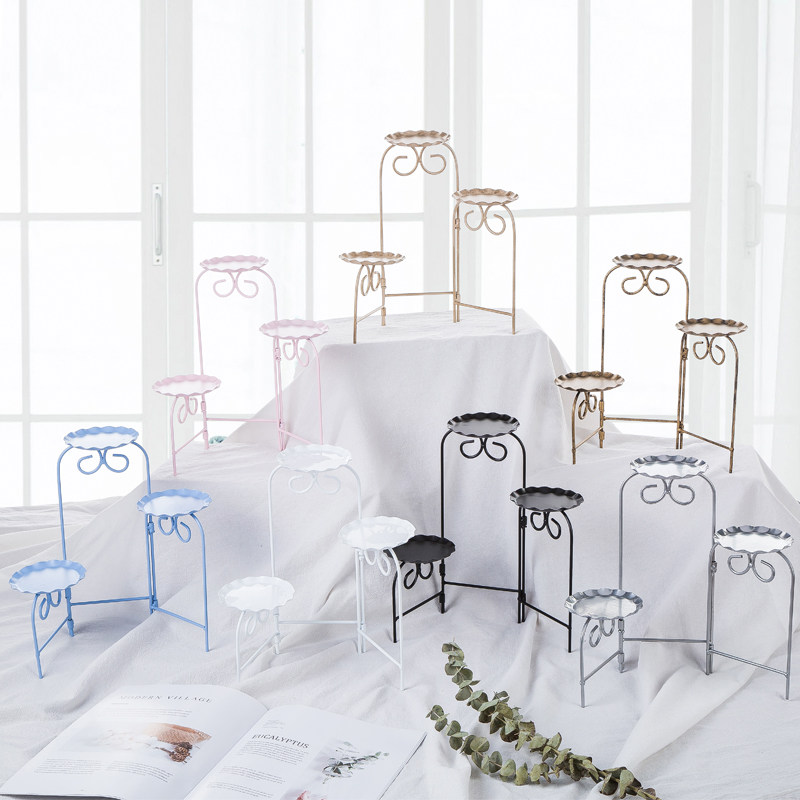 欧式铁艺甜品台摆件折叠纸杯蛋糕架首饰I收纳架下午茶点心盘阶梯,餐饮具,果盆/果盘/果篮,淘宝优惠券,粉丝福利购,淘宝优惠卷