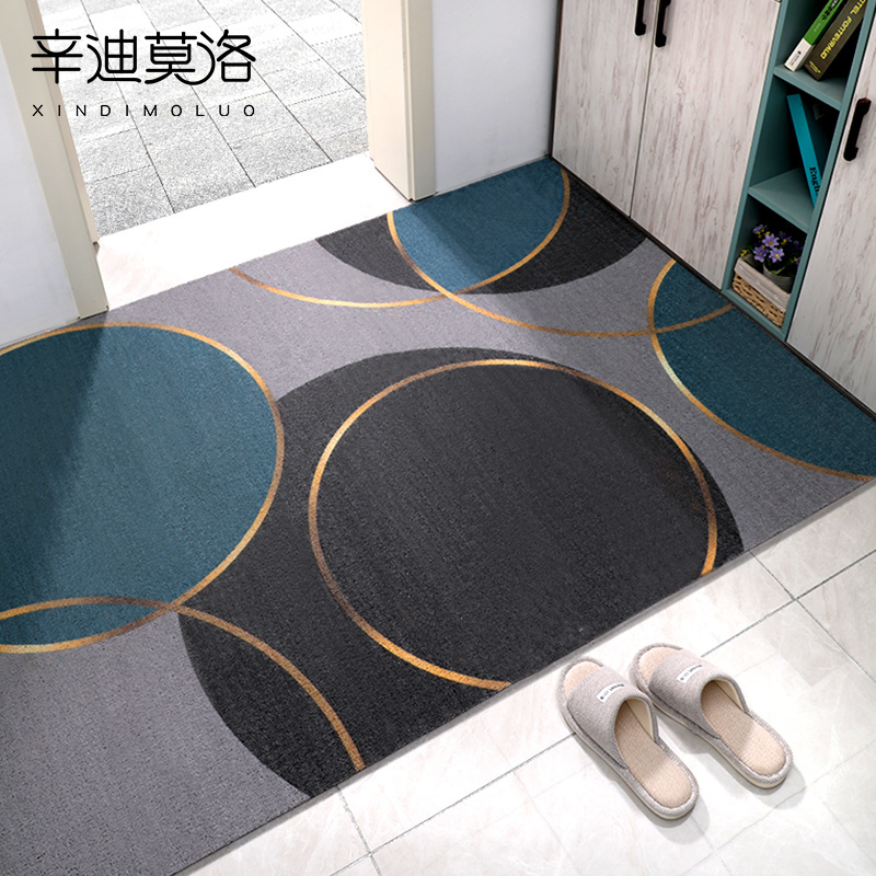 地垫入户门垫家用玄关进门门口踩脚垫网红可裁剪耐脏防滑丝圈地毯