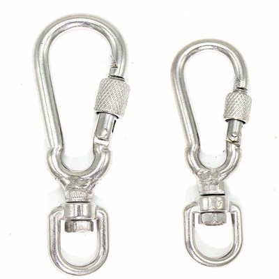 不锈钢宠物牵引绳锁扣卡扣中大型犬安全挂扣狗链连接固定扣子