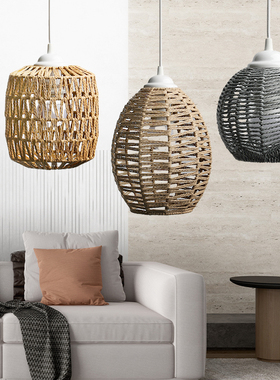 速发seK风手公灯罩书房卧室吧台餐厅灯奶茶店办工室吊灯灯罩