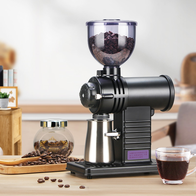 电动磨豆机咖啡豆研磨机手冲单品意式细磨粉机鬼齿小钢炮研磨器