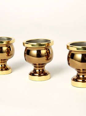 纯铜酒杯关公 财神杯圣水杯摆件供杯供水杯供品供具 招财进宝杯