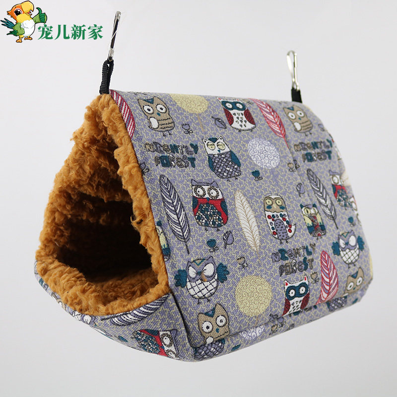 鹦鹉鸟窝 小鸟保暖棉窝 绒布舒适保暖小棉窝 鹦鹉保暖窝 加绒加厚,宠物/宠物食品及用品,鸟禽其他,淘宝优惠券,粉丝福利购,淘宝优惠卷