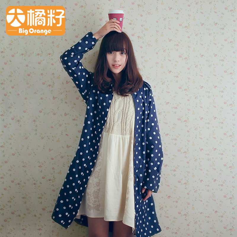 雨衣穿风单人加厚长款全身时尚女款女士成人外套户外带袖雨披便携