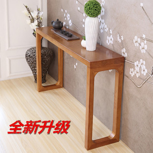 包邮简约玄关桌实木玄关台隔断吧台香案条案沙发背几墙边桌装饰柜