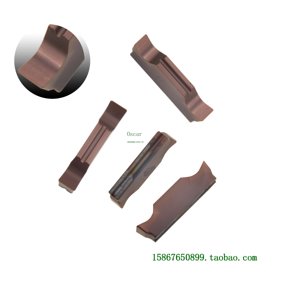 精磨 开槽 分切 不锈钢 数控刀片MGGN200 3F00 400  150  250 500