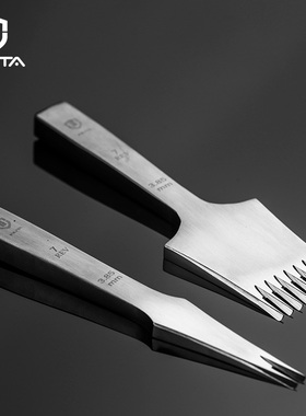 无它手工皮具法斩3.38斜平斩六菱斩皮革diy专业皮匠手作缝制工具