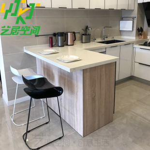 酒吧椅前台椅咖啡厅吧凳 北欧吧椅现代简约铁艺家用高脚凳轻奢个性