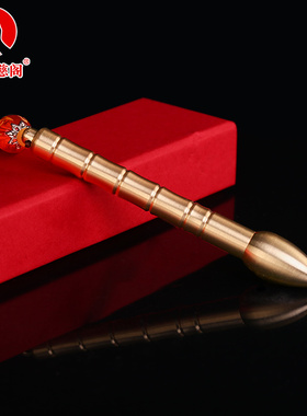文昌笔摆件铜笔竹节笔挂件随身挂饰书包书桌办公室送学生礼物礼品