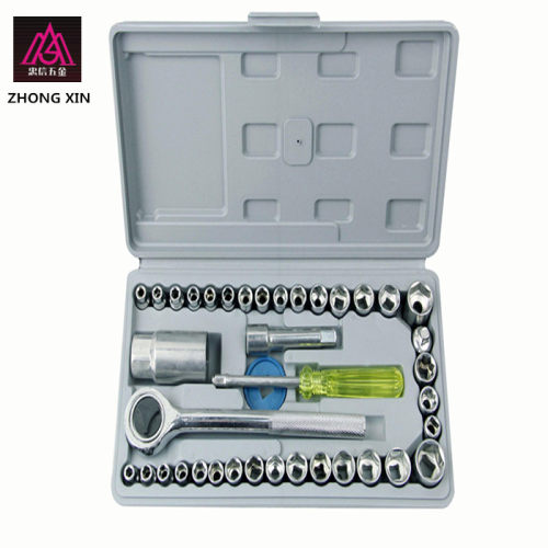 套筒扳手套装快速棘轮扳手套装组合套筒多功能汽修工具组合套装