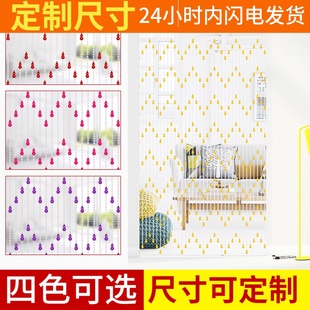 饰门帘客厅卫生间玄关卧室葫芦挂帘隔断帘仿水晶子 家用珠帘葫芦装