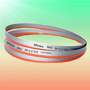 钢铁钢筋切割4240 4320锯片 4232带锯床机用M42双金属锯条型号34