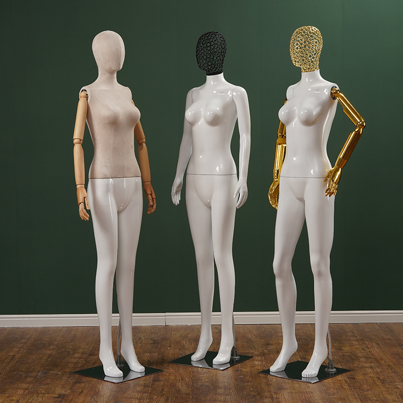 女模特全身电镀人体人台假人女装内衣橱窗婚纱服装店道具展示架子