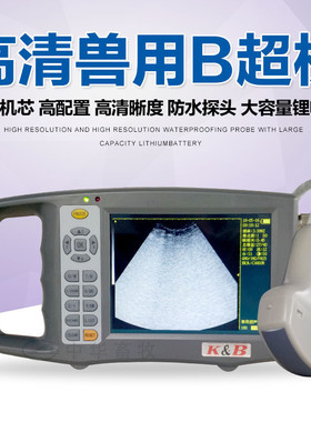 兽用B超机猪羊用b超o机彩色大屏幕手提畜牧器械用品b超机高清b超