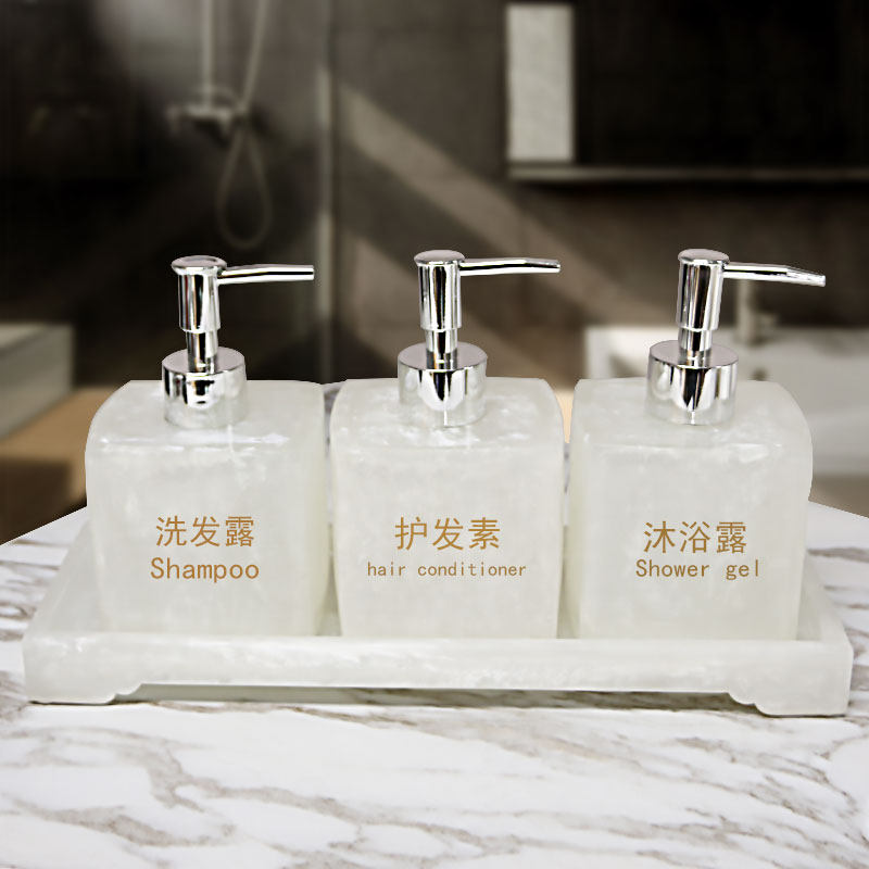 欧式简约乳液瓶洗手液瓶欧式乳液瓶子分装瓶酒店浴室沐浴按压瓶