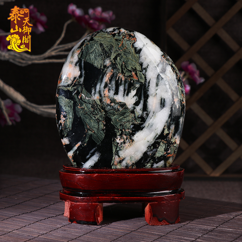 优选天御阁 七彩石原石摆件 天然奇石收藏观赏石头工艺品客厅家居