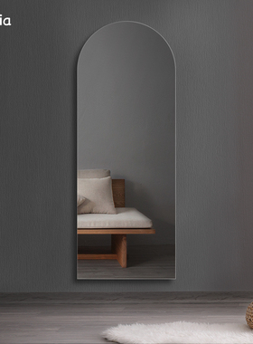 优选拱门型mirror格调穿衣镜全身镜子简约家用卧室试衣镜子壁挂挂