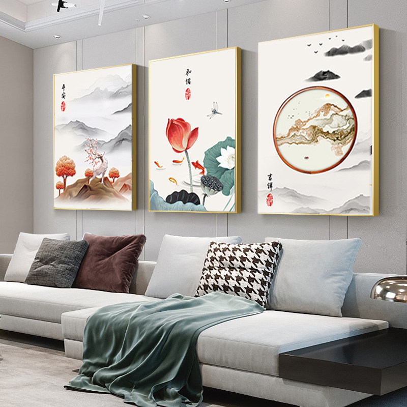 钻石画满钻0简约现代餐厅水晶贴钻十字绣客厅三联画珠绣,居家布艺,钻石绣,淘宝优惠券,粉丝福利购,淘宝优惠卷