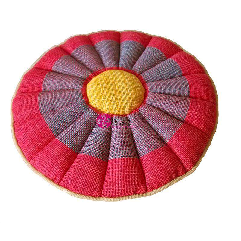 亚麻圆坐垫室转椅垫蒲团礼佛拜垫餐椅垫子凳子座垫,居家布艺,椅垫,淘宝优惠券,粉丝福利购,淘宝优惠卷