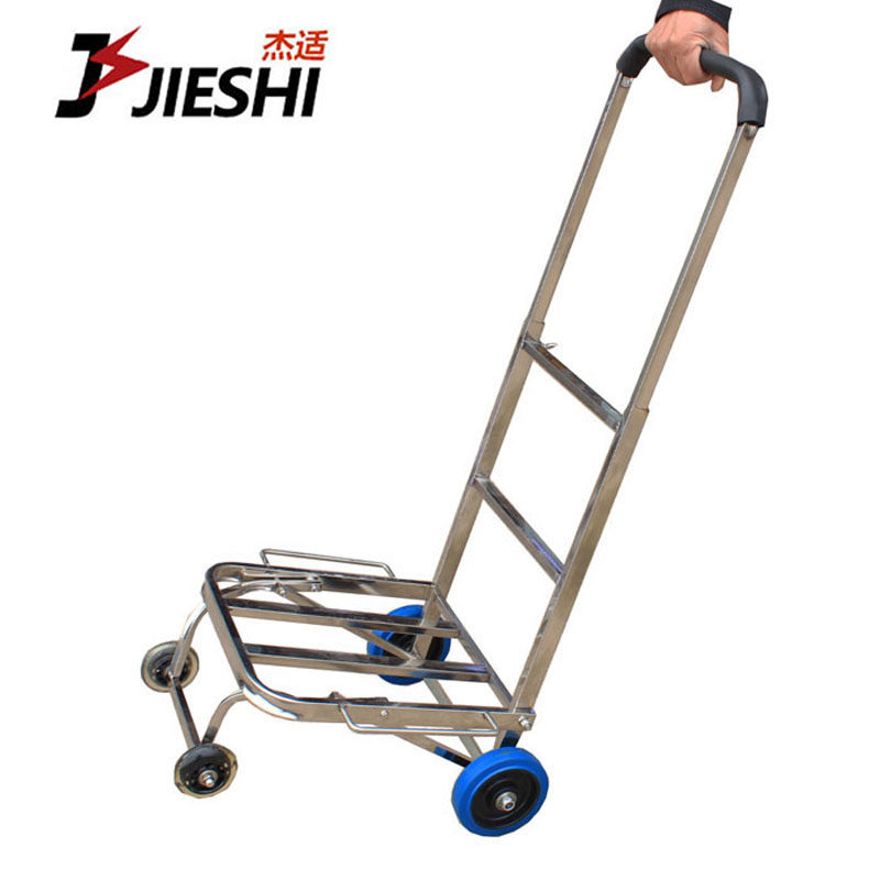 手拉车小拖车行李车 伸缩折叠拉杆车载重王推车四轮买菜车,收纳整理,便携购物车,淘宝优惠券,粉丝福利购,淘宝优惠卷