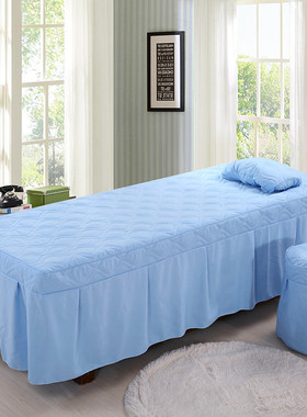 按摩床专用单件床罩美容床罩按摩床罩美容院美体床罩可以定做尺寸