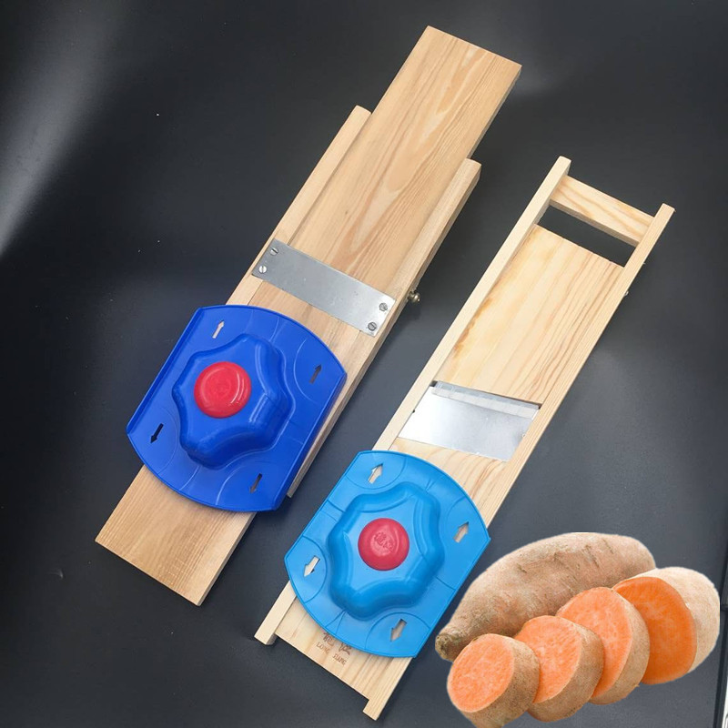 大号切片机商用手动切片器可调节厚度土豆片切割器U萝卜片薯片薄