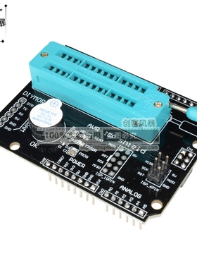 【创客风暴】AVR ISP Shield烧写Bootloader编程器 UNO R3扩展板
