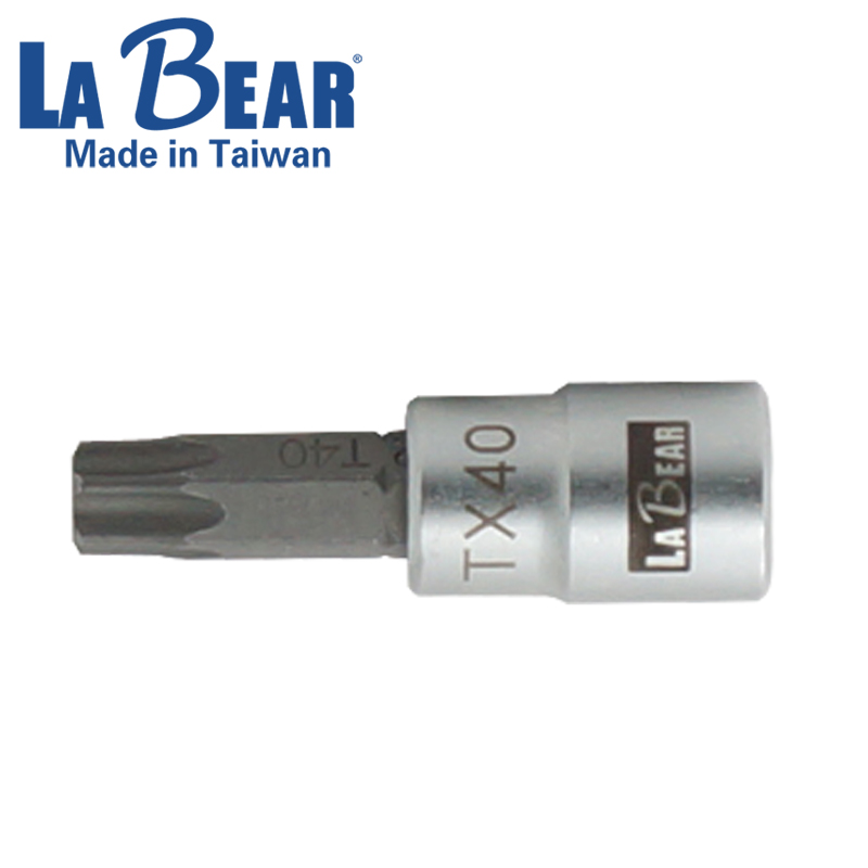 台湾LABEAR 乐博1/2 系列花形旋具T20T60加长花形旋具 花形套筒
