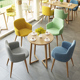 洽谈桌椅组合办公室休闲接待区简约个性 清新创意家用甜品店桌椅子