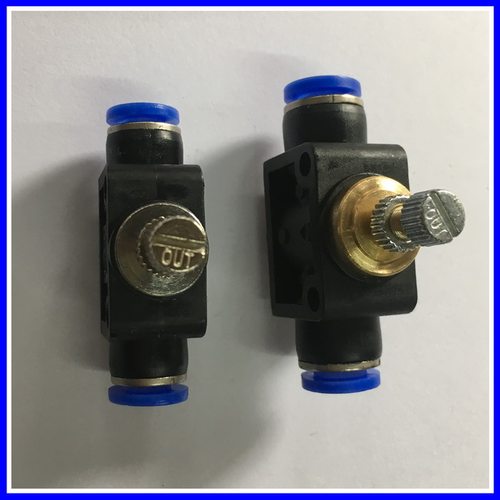 气动元件气管接头节流阀限流器管式管道LSA-4-6-8-10-12开关控制