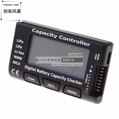cellmeter7 2-7S 数字 电量 电压 显示器测电器/航模锂电池测试仪