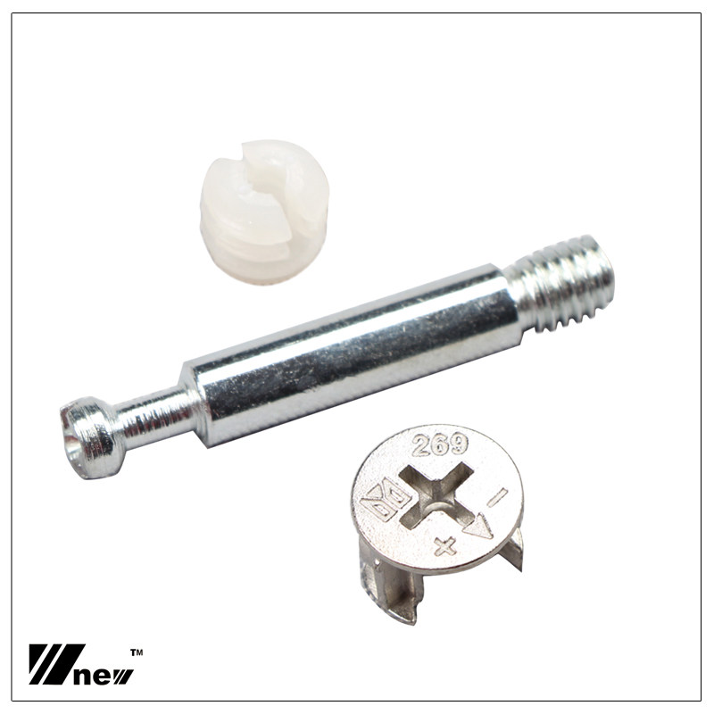 三合一螺丝家具连接件 衣橱柜 连链接固配件 偏心轮螺母 连接工具