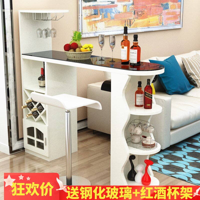 包邮家用吧台桌简约现代玄关柜酒柜客G厅餐厅隔断柜简易靠墙小吧