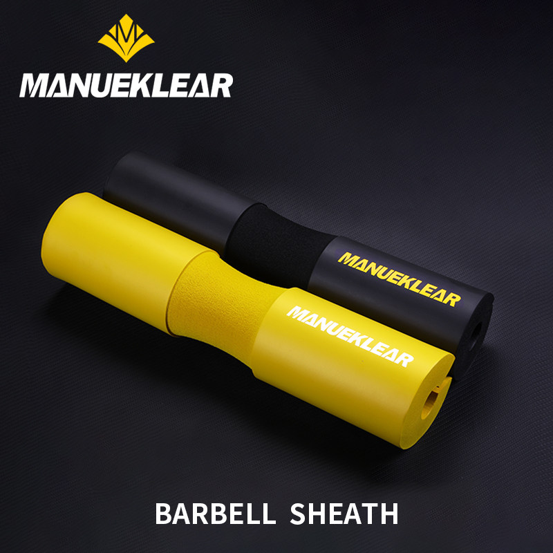 穆勒健身深蹲护颈杠铃保护套举重护脖助力带弹力海绵护肩垫护具男