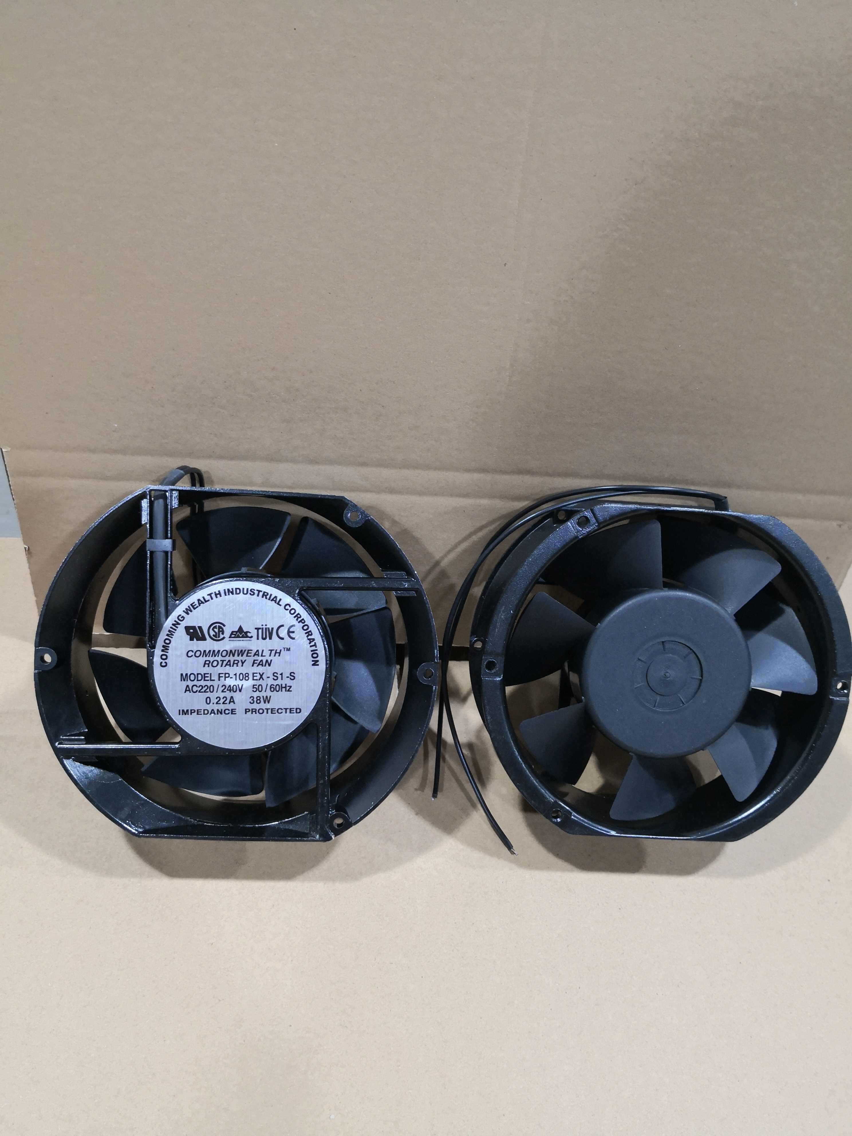 商用电磁灶电磁炉线盘散热七叶风机220V380V散热风机电机风扇配件