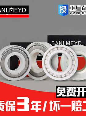 进口BMD全陶瓷轴承6300 6301 6302 6303 6304 6305 6306-2Z/HQ/P4