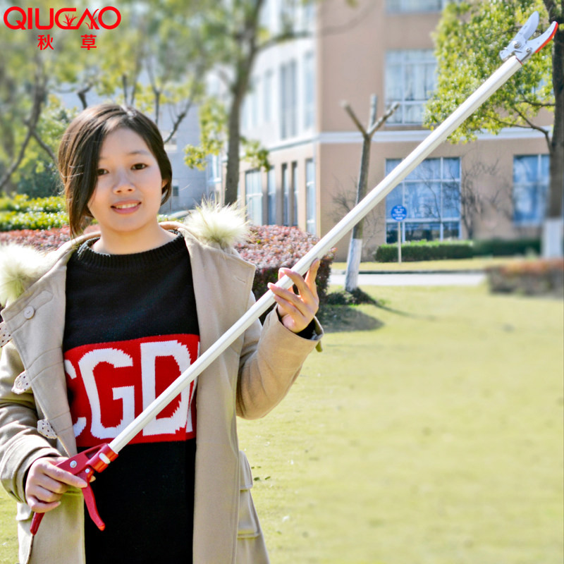 园艺高枝剪高空摘果器荔枝龙眼摘果剪果树修枝剪刀园林工具高空剪