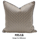 咖色沙发抱枕方形护腰靠包靠垫卧室床头靠枕抱枕软装 饰枕含