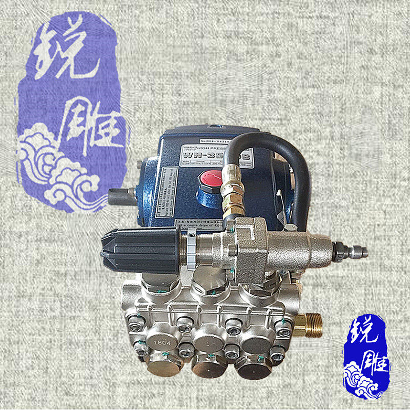 台湾3520型台湾物理高压冲树皮机清洗机配件水泵进口泵头