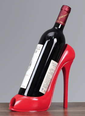 简约欧式个性高跟鞋红酒架酒柜摆件家居客厅装饰品创意装饰电视柜