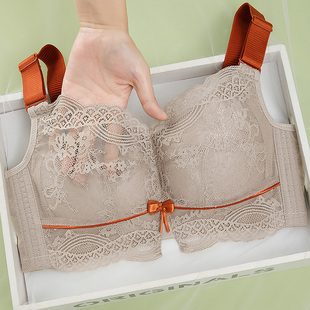 大胸显小无钢圈超薄bra聚拢美背文胸 内衣女薄款 内衣新款 2020爆款