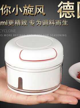 迷你蒜泥神器压蒜捣蒜家用小型大蒜料理蒜蓉打绞蒜切蒜手动搅碎机
