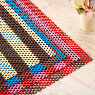 浴室塑料pvc防滑地垫可裁剪洗澡间酒店厨房厕所防滑垫镂空防水垫