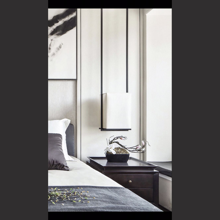 新中式吊灯简约现代客厅餐厅卧室床头书房LED灯饰酒店别墅灯具