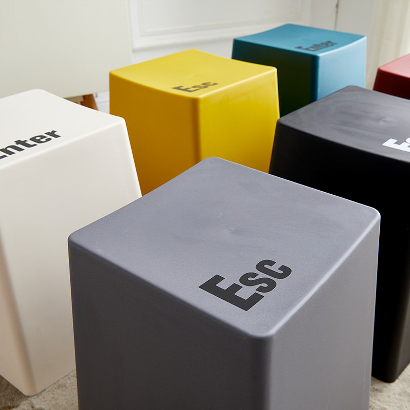 创意多功能塑料凳子加厚家用客厅餐桌吃饭个性键盘凳熟胶简约椅子,住宅家具,其它凳子,淘宝优惠券,粉丝福利购,淘宝优惠卷