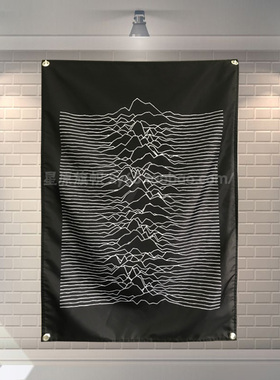 JO DIIION摇滚乐队酒吧装饰挂旗房间背景布宿舍墙壁挂布定制